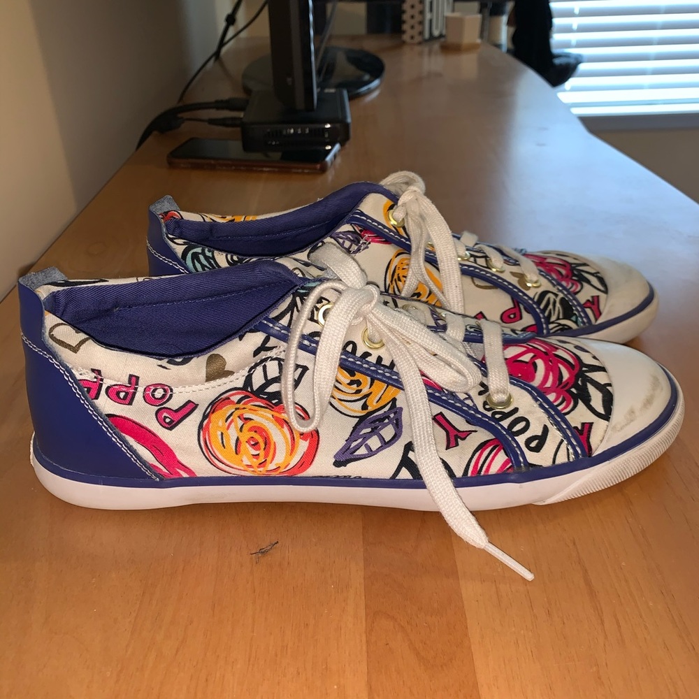 Gently used Poppy Coach sneakers